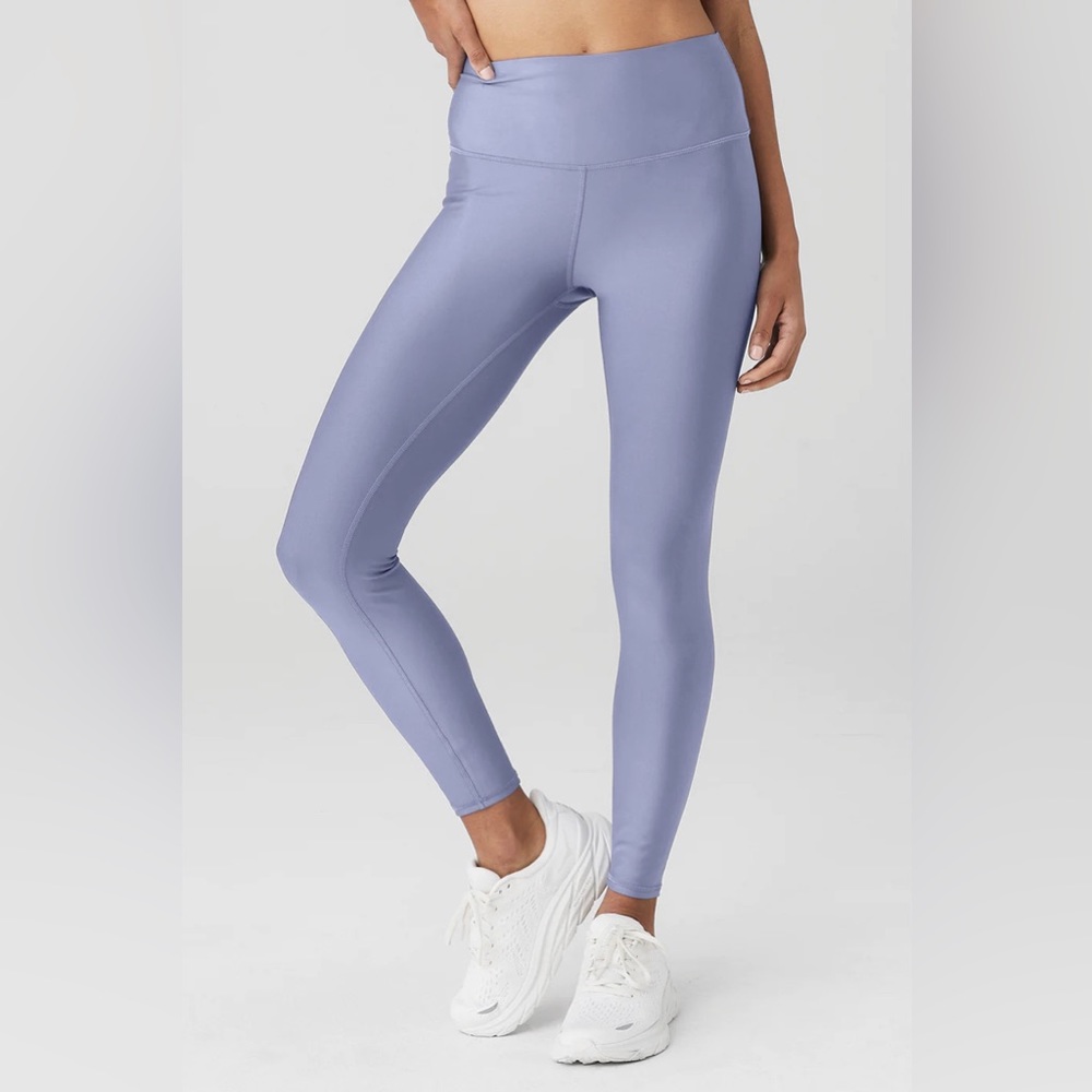 Alo Yoga Blue Airlift 7/8 Leggings
